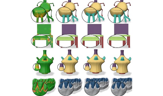 MeshFormer segmentation results